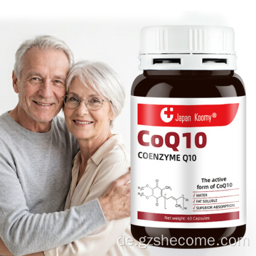 Shecome CoQ10-Kapseln zur Unterstützung der Herzgesundheit und der Zellenergie